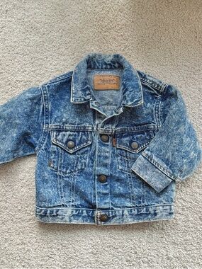 Levi's Kids Stonewash Blue Denim Jacket